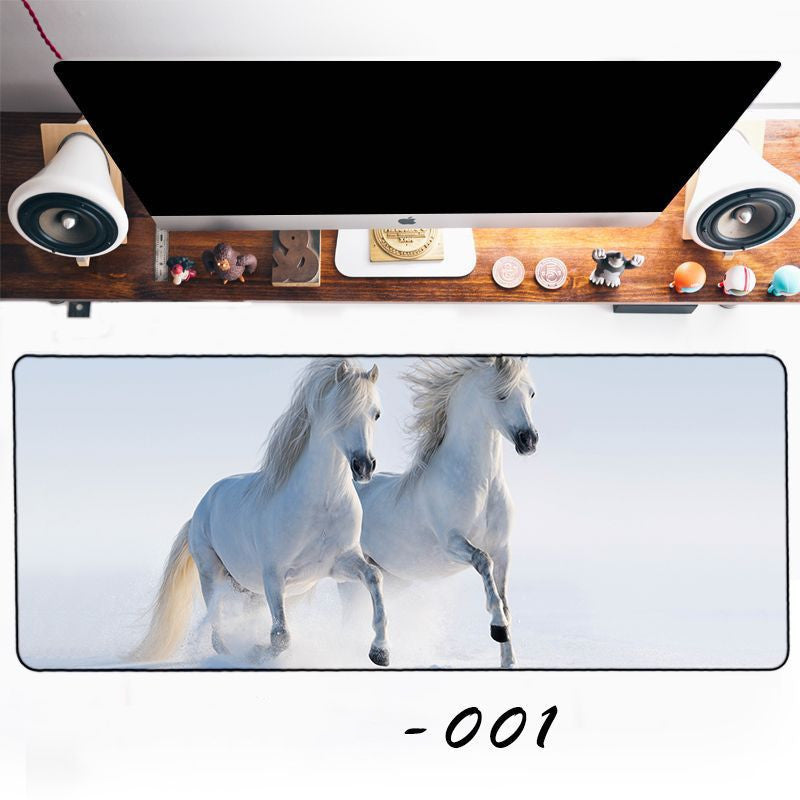Saddle Up Your Setup – Beautiful Horse Mouse Pad