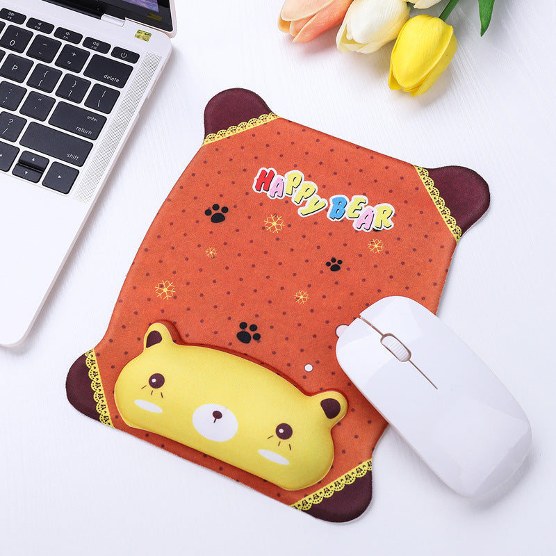 Work Happy – Cute and Comfy Adorable Mouse Pad