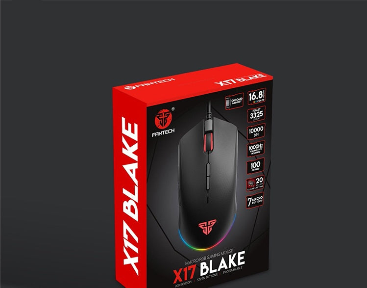 FANTECH X17 Pro Wired Mouse — Built for Serious Gamers