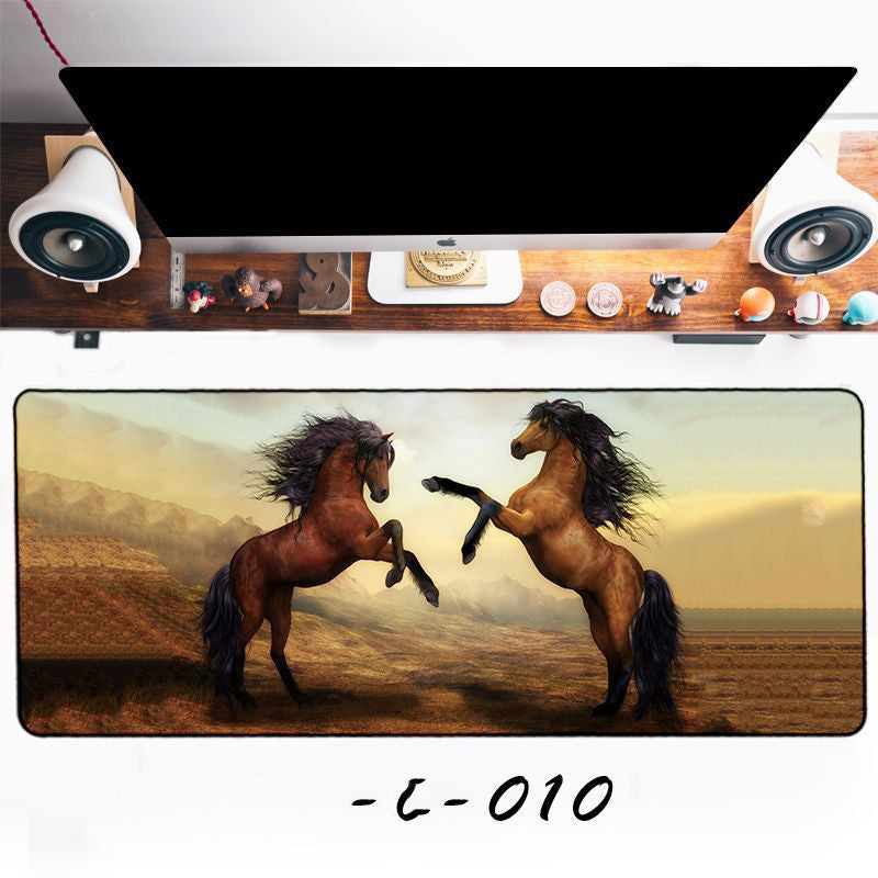 Saddle Up Your Setup – Beautiful Horse Mouse Pad