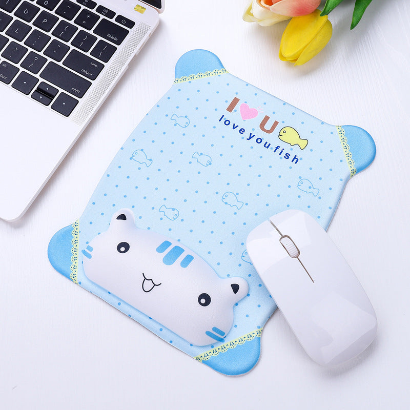 Work Happy – Cute and Comfy Adorable Mouse Pad