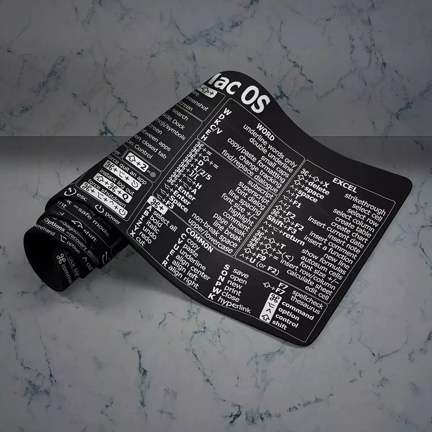 Futuristic Design – Smooth Precision Mouse Pad for Work & Play