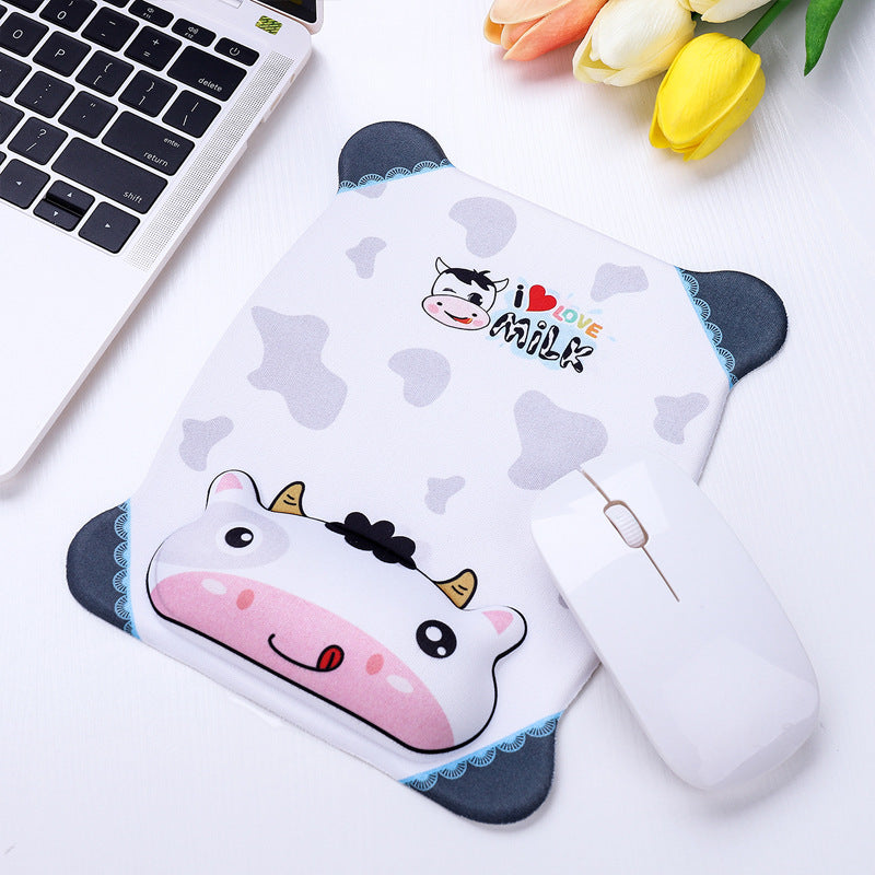 Work Happy – Cute and Comfy Adorable Mouse Pad