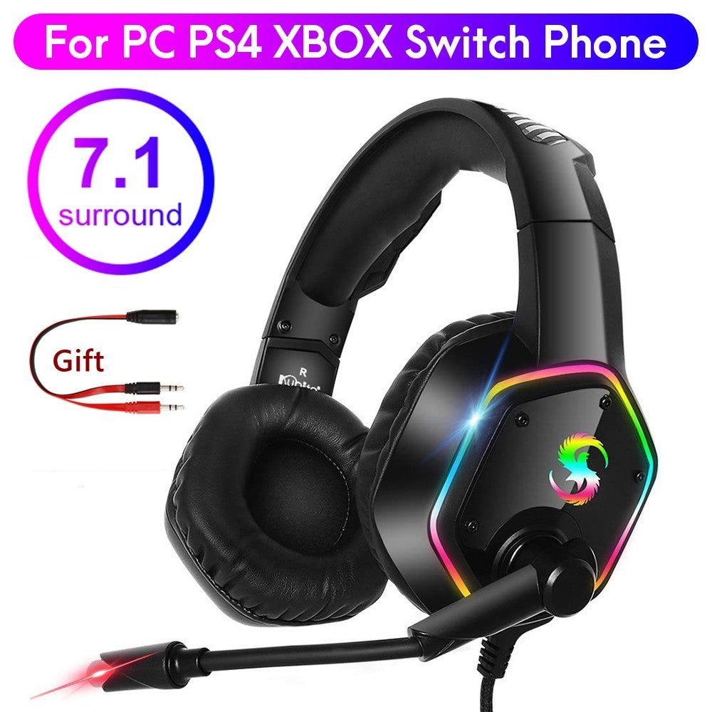 Next-Level 3D Audio Gaming Headphones with Noise Cancellation