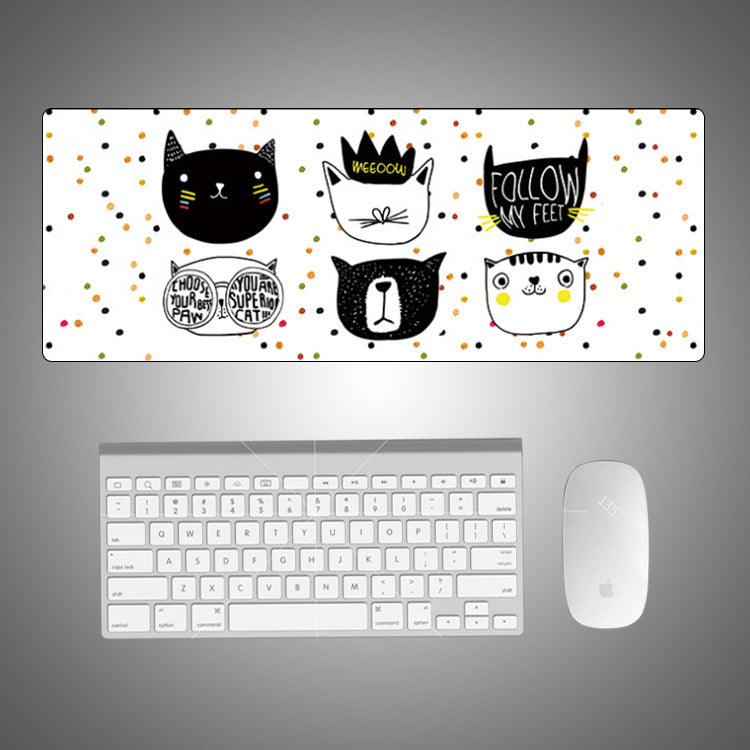 Brighten Your Desk – Cute Cartoon Large Mouse Pad