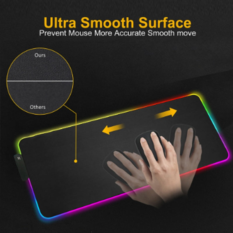 Glow in Every Move – Magic Color Gaming Mouse Pad
