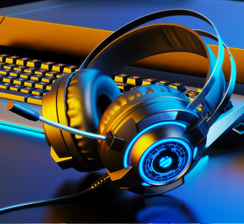 Vibrant 7.1 Gaming Headphones with Mic for Pro Gamers