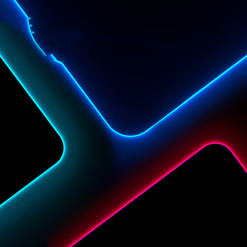 Charge & Play – Wireless RGB Luminous Mouse Pad