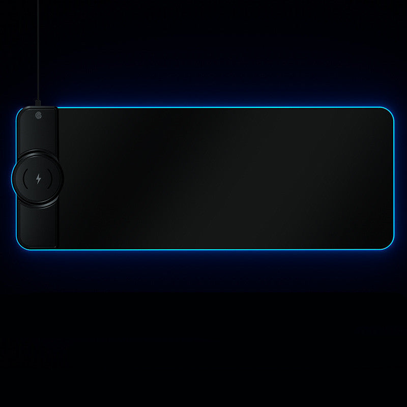 Charge & Play – Wireless RGB Luminous Mouse Pad
