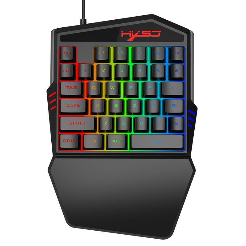 Single-Hand Left Keyboard – Perfect Control for Gaming and Productivity