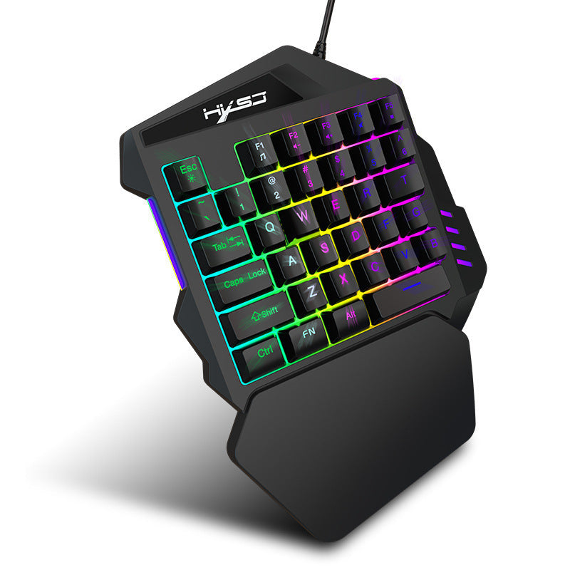 Single-Hand Left Keyboard – Perfect Control for Gaming and Productivity