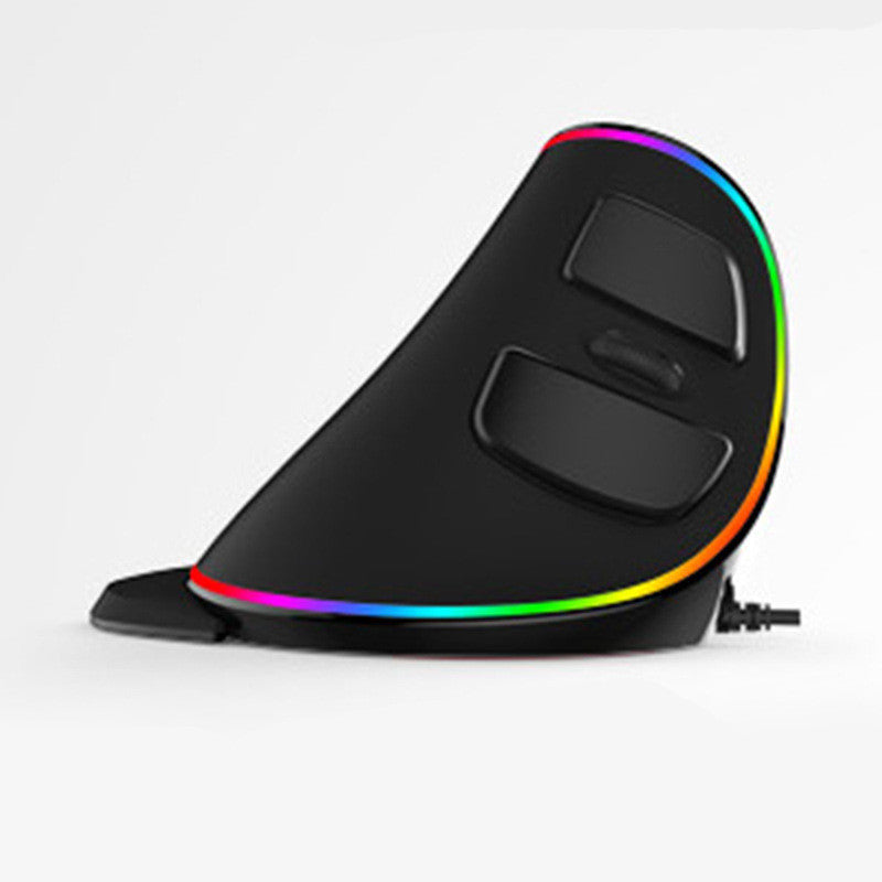 Ergonomic Vertical Gaming Mouse for Comfortable All-Day Work & Play