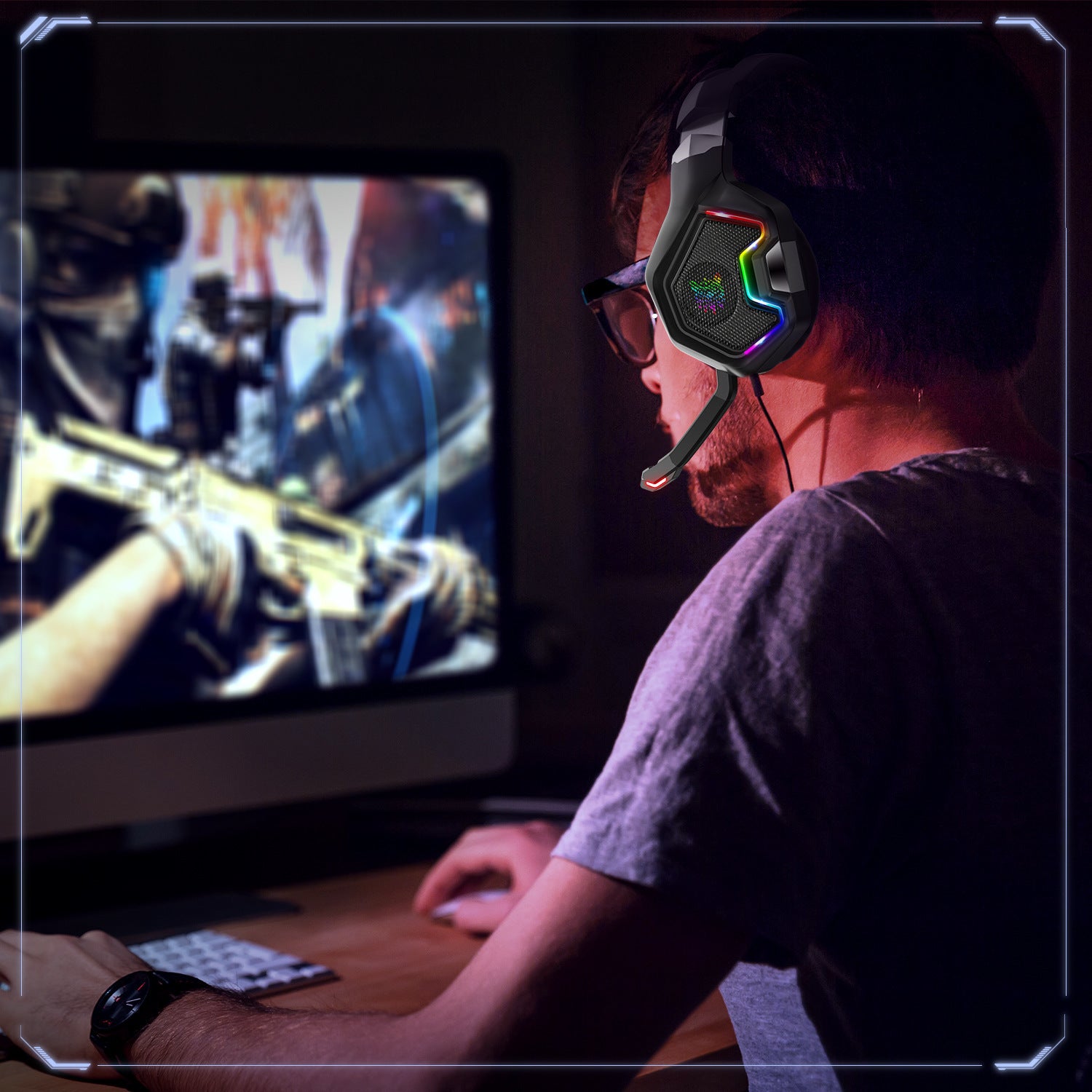 Pro Gaming Headphones with Mic – ONIKUMA K10