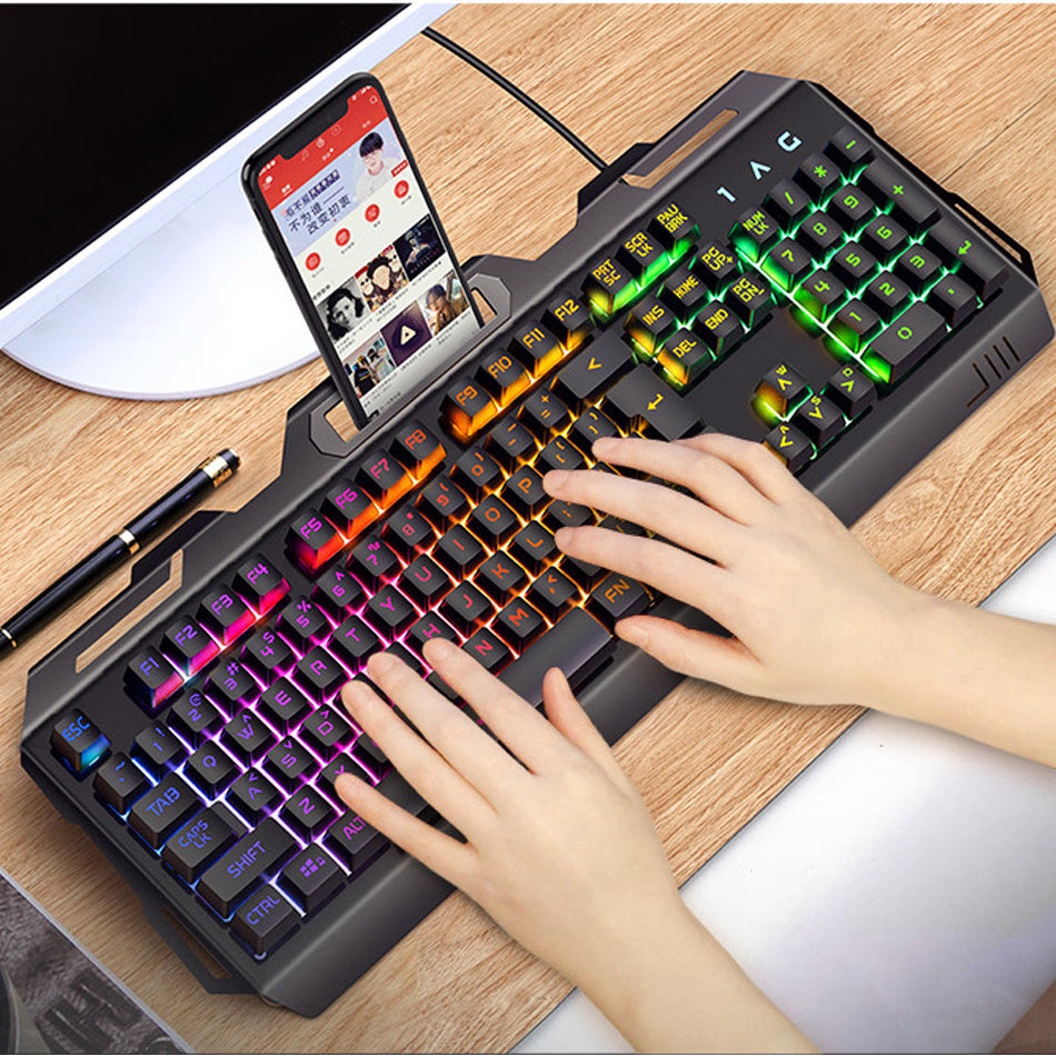Responsive Gaming Keyboard with Satisfying Mechanical Feel