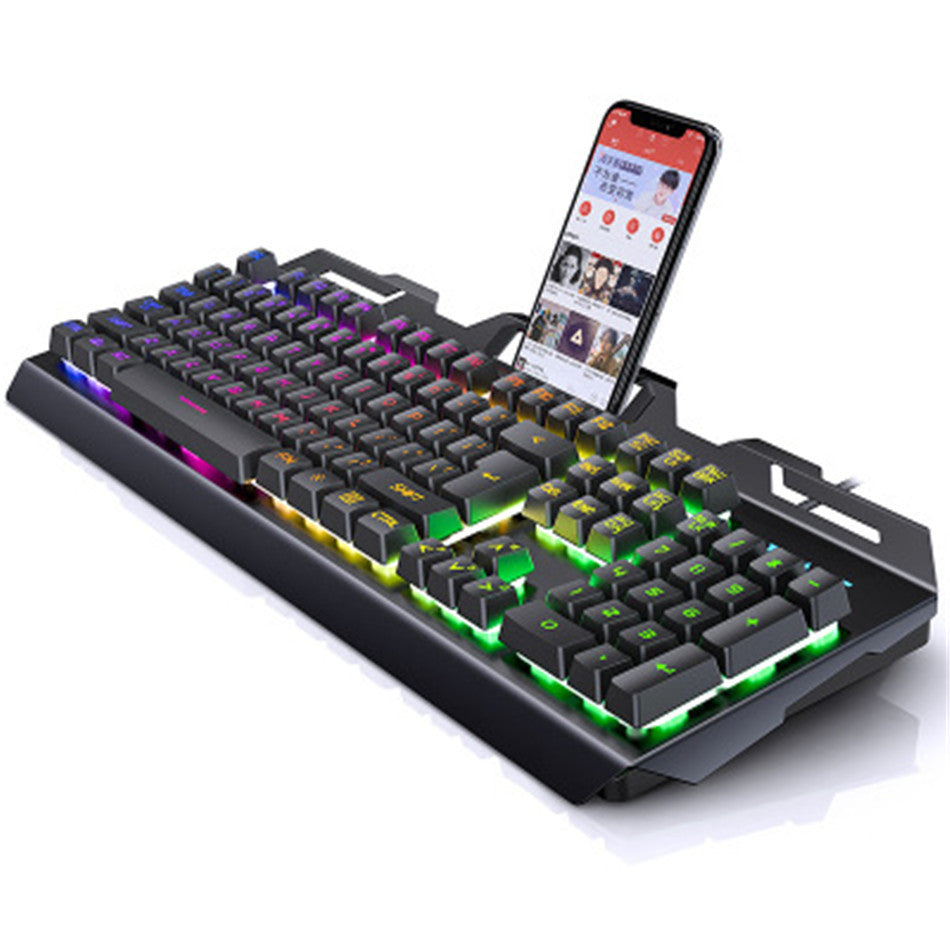 Responsive Gaming Keyboard with Satisfying Mechanical Feel