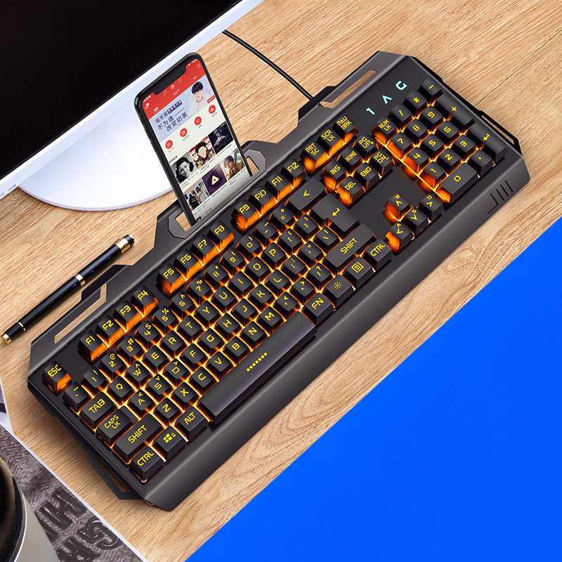 Responsive Gaming Keyboard with Satisfying Mechanical Feel
