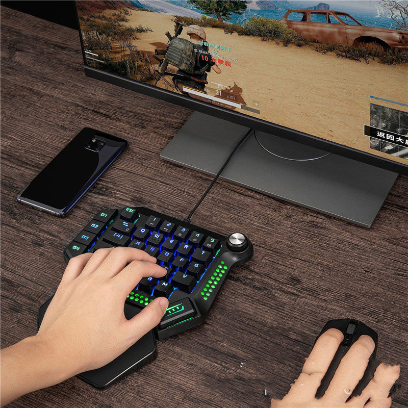 Mini RGB Gaming Keyboard with Macro Recording Magic