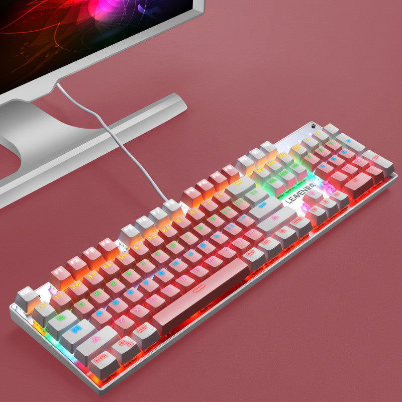 Luminous Punk Keyboard USB Wired Keyboard