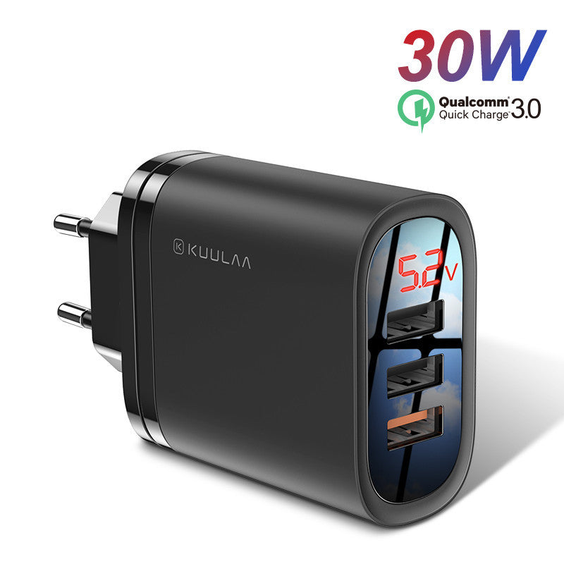 Compact 3-in-1 Fast Charger – Charge More, Wait Less