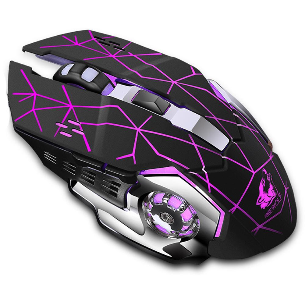 X8 Rechargeable Gaming Mouse with Smooth Wireless Performance