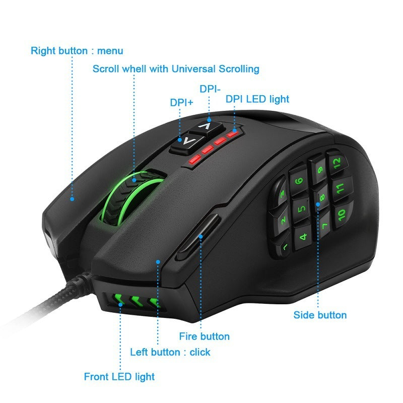 Unleash Speed and Style with This RGB Backlit Mouse
