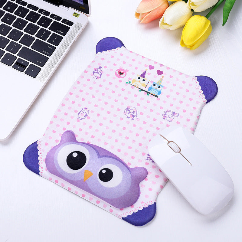 Work Happy – Cute and Comfy Adorable Mouse Pad