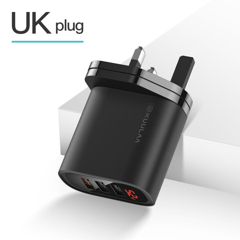 Compact 3-in-1 Fast Charger – Charge More, Wait Less