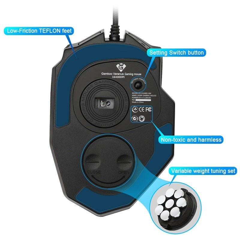 Unleash Speed and Style with This RGB Backlit Mouse