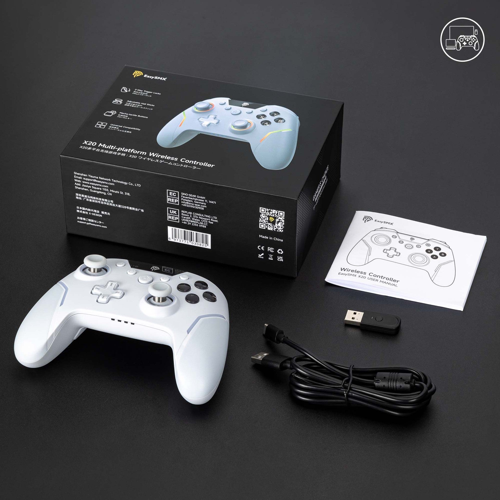 Pro Wireless Gamepad – Smooth Control for Epic Gaming Sessions