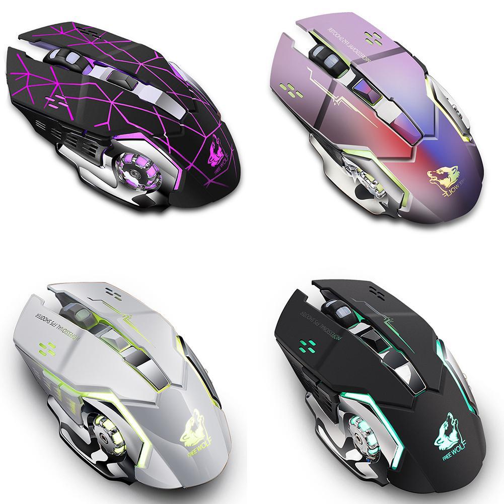 X8 Rechargeable Gaming Mouse with Smooth Wireless Performance