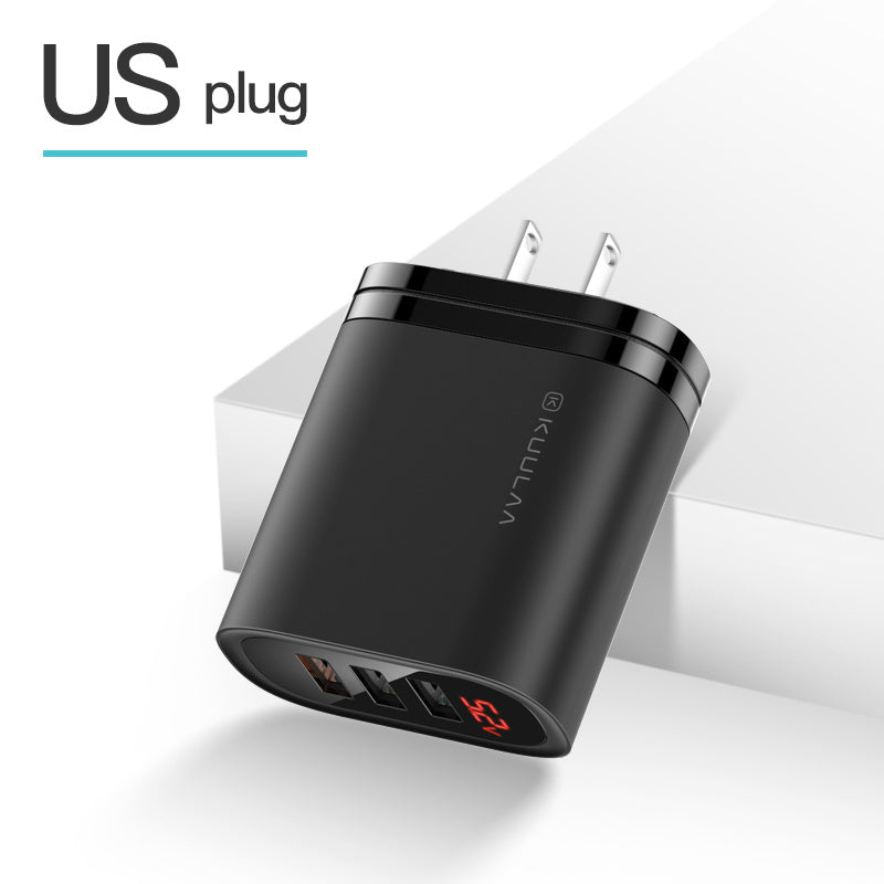 Compact 3-in-1 Fast Charger – Charge More, Wait Less
