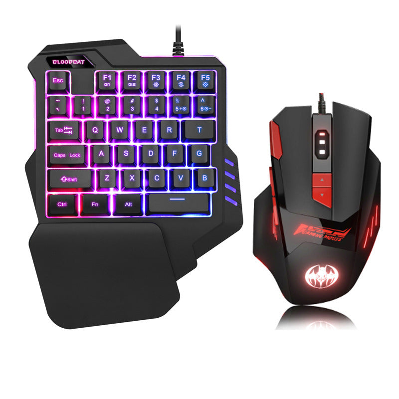 Mini Mobile Gaming Keyboard with Easy Control