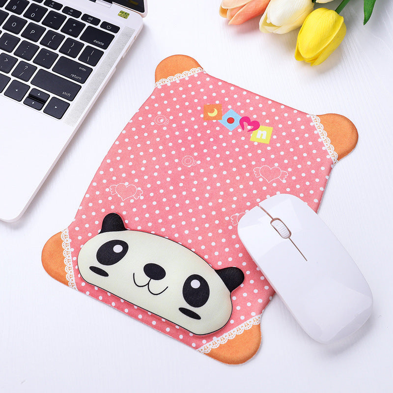 Work Happy – Cute and Comfy Adorable Mouse Pad