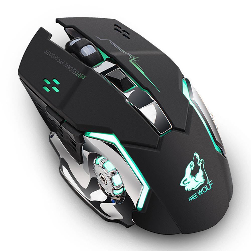 X8 Rechargeable Gaming Mouse with Smooth Wireless Performance
