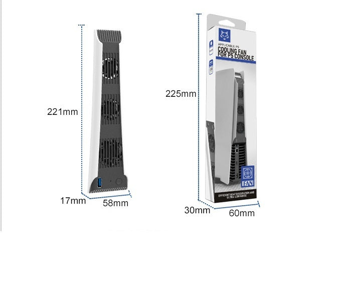Keep Your PS5 Cool – Silent Auxiliary Cooling Radiator