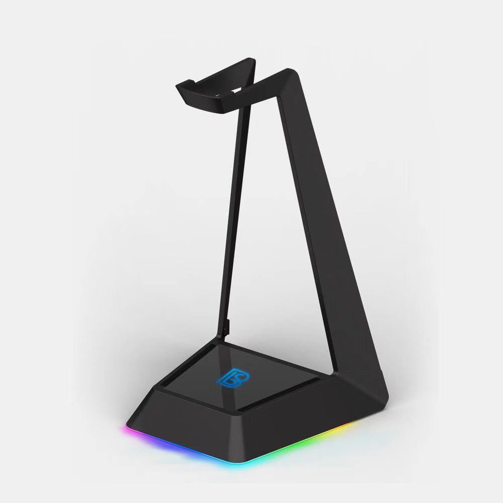Light-Up Wireless Headphone Stand — Charge and Display in Style