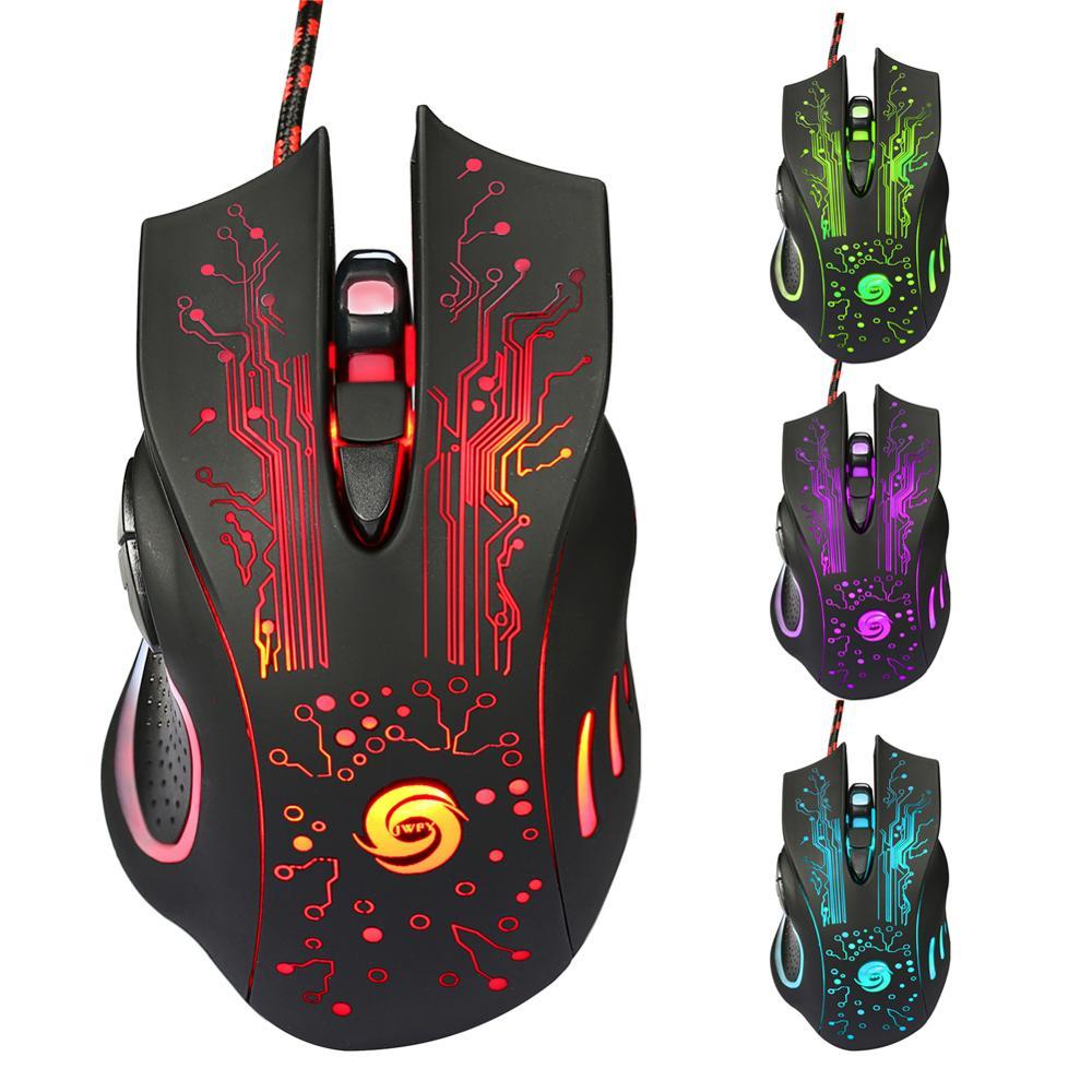 Level Up Precision with the 5500DPI LED Gaming Mouse