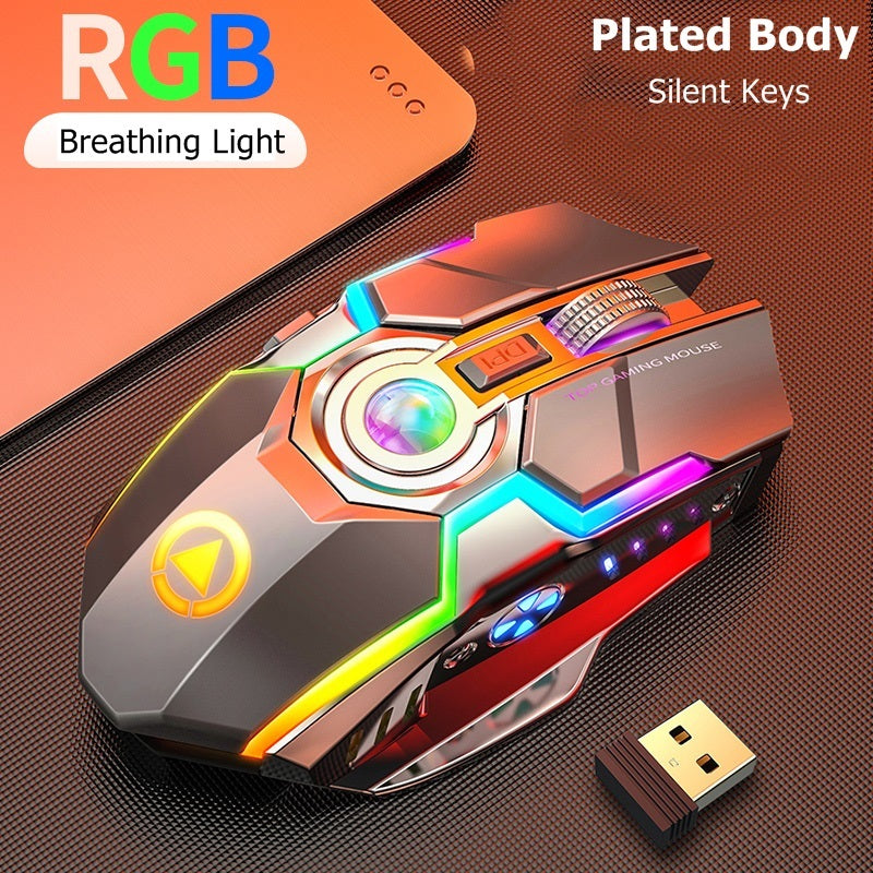 Wireless RGB Mouse That Keeps Gaming Smooth and Silent