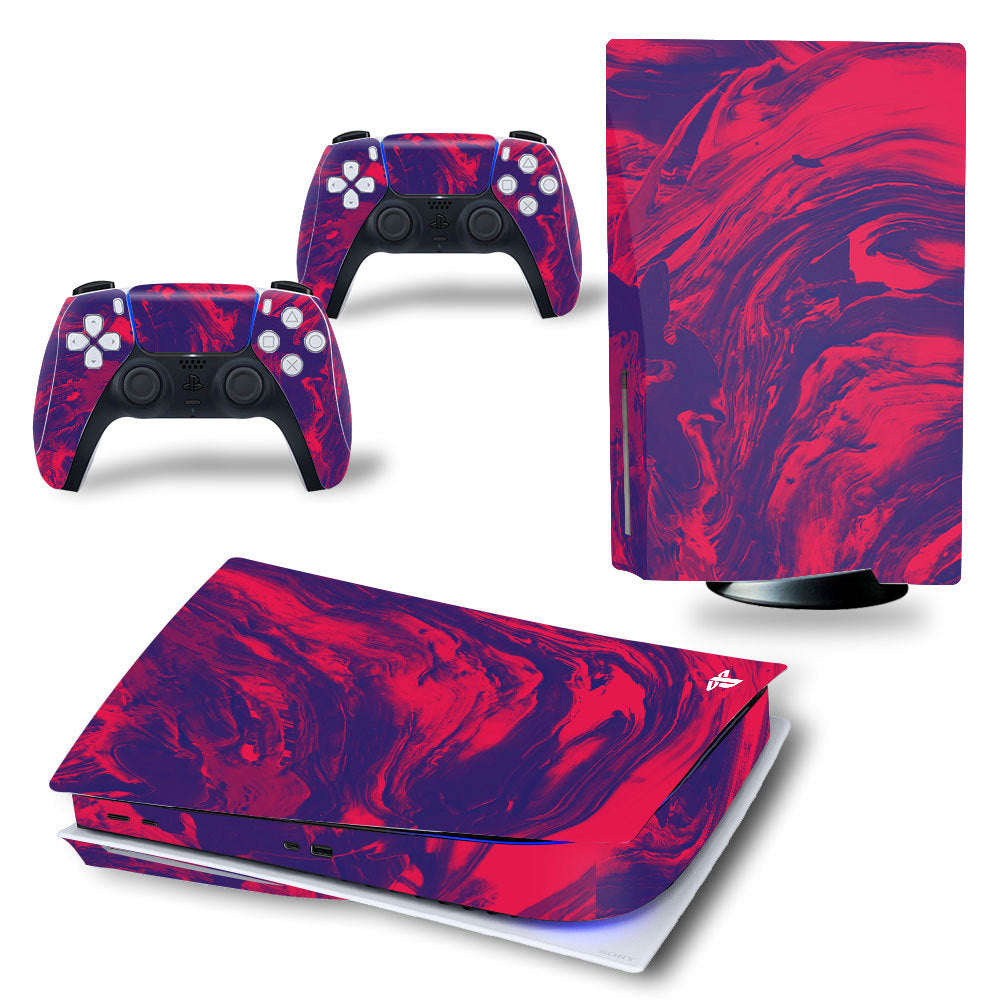 Transform Your Console – PS5 Marble Starry Sky Skin