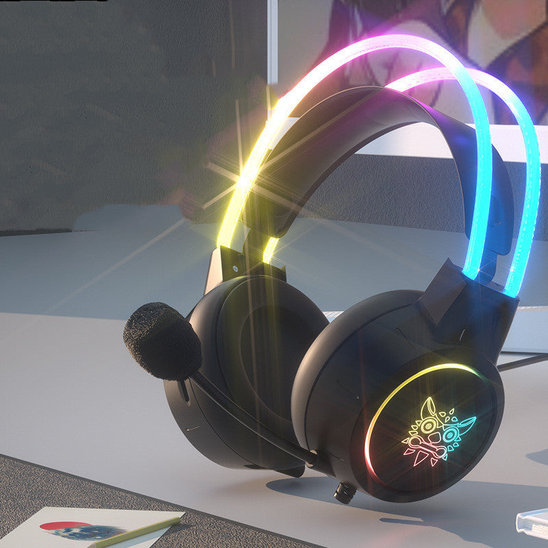 Shine Bright, Play Hard – Fashion RGB Gaming Headset