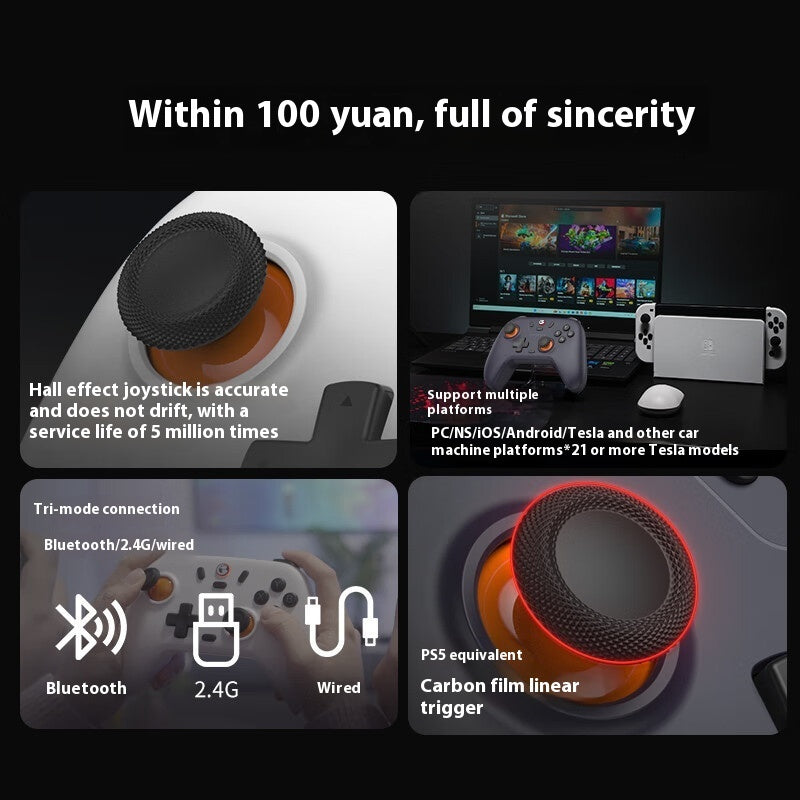 Wireless PC Gamepad – Smooth, Precise Gaming Anytime, Anywhere