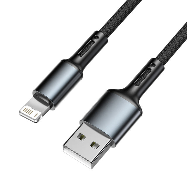 Quick Charge 3A iPhone Cable – Durable & Reliable Power