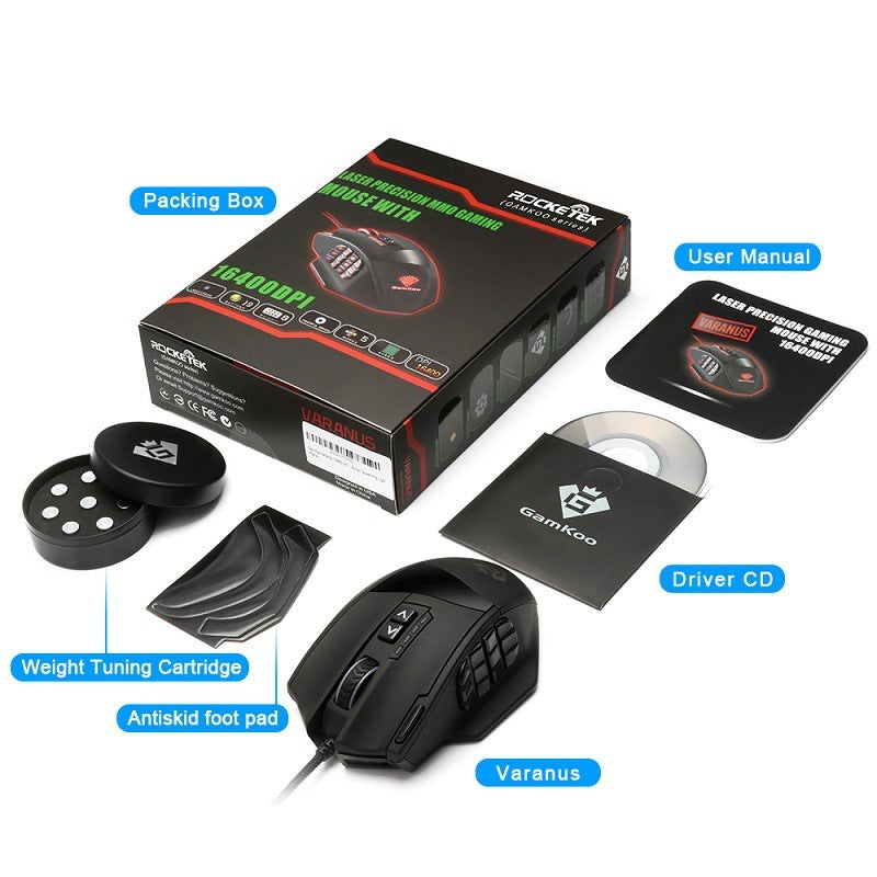 Unleash Speed and Style with This RGB Backlit Mouse