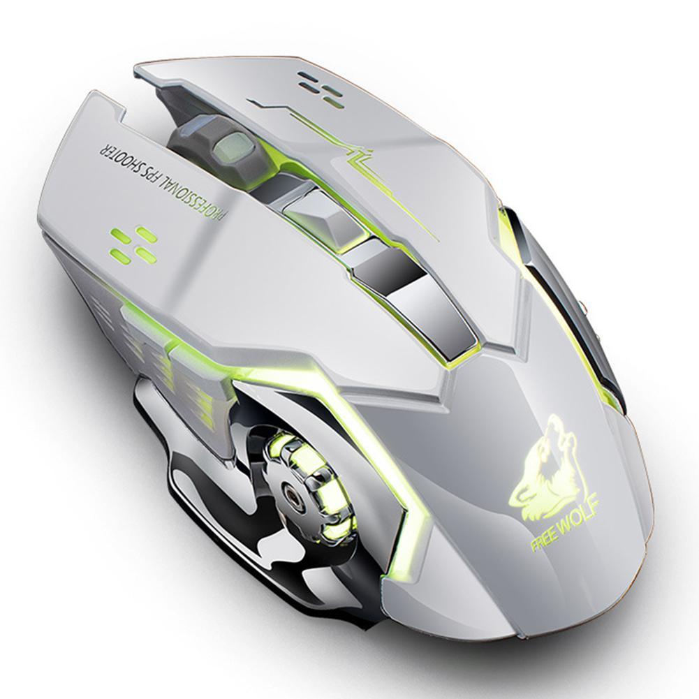 X8 Rechargeable Gaming Mouse with Smooth Wireless Performance