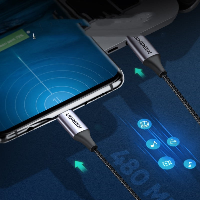 Dual-Ended Type-C Cable – PD Fast Charging Powerhouse