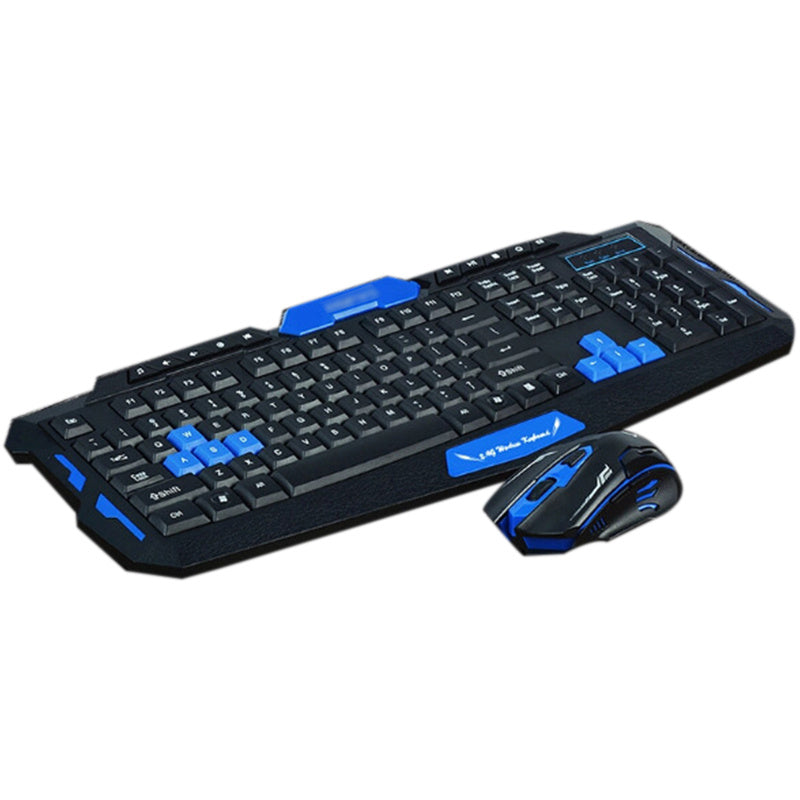 Pro 2.4G Wireless Combo – Waterproof Keyboard, Smooth Gaming Mouse