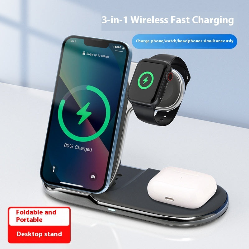 Magnetic Fast Charging Dock – Compact, Sleek, and Travel-Ready