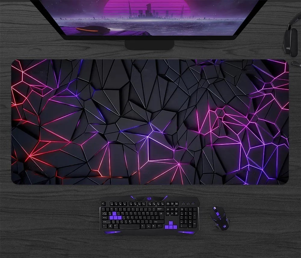 Sleek Tech Vibes – Precision Mouse Pad with Futuristic Pattern