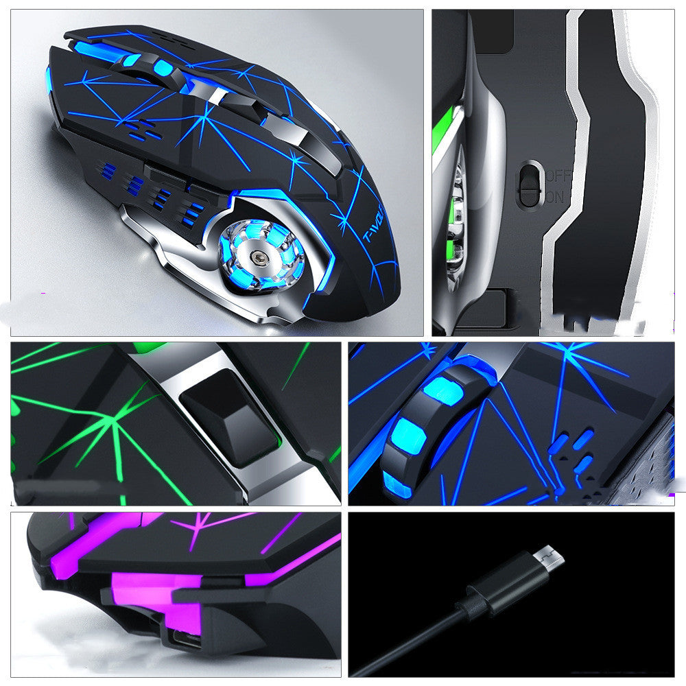 Play Freely with the 2400DPI Wireless Gamer Mouse