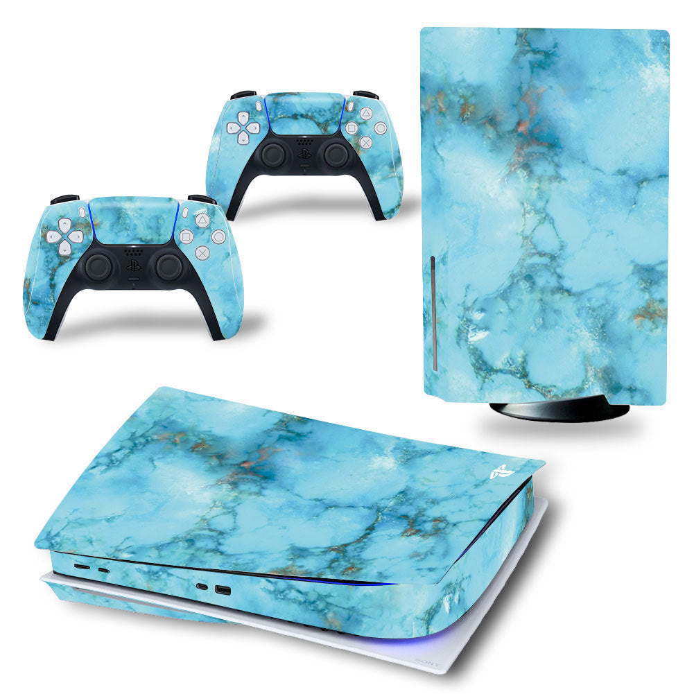 Transform Your Console – PS5 Marble Starry Sky Skin
